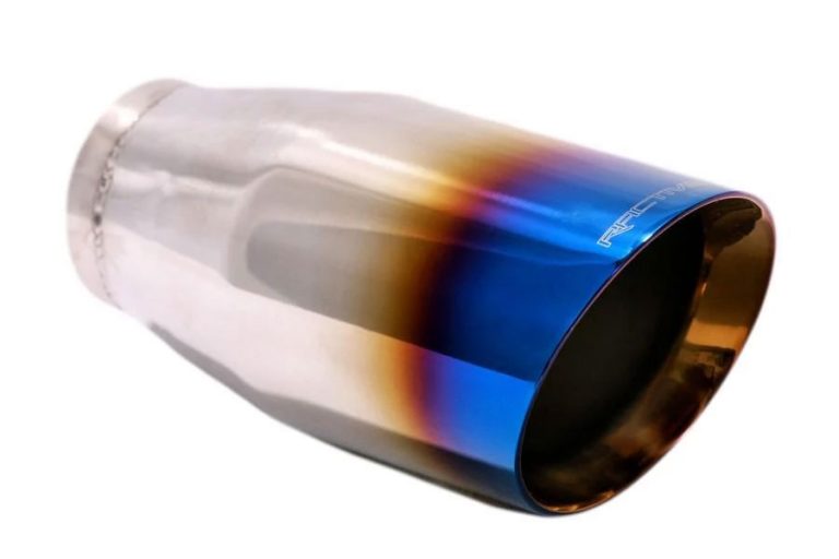 Blue Flame Exhaust Tip T263BL MachSpeed Auto Accessories
