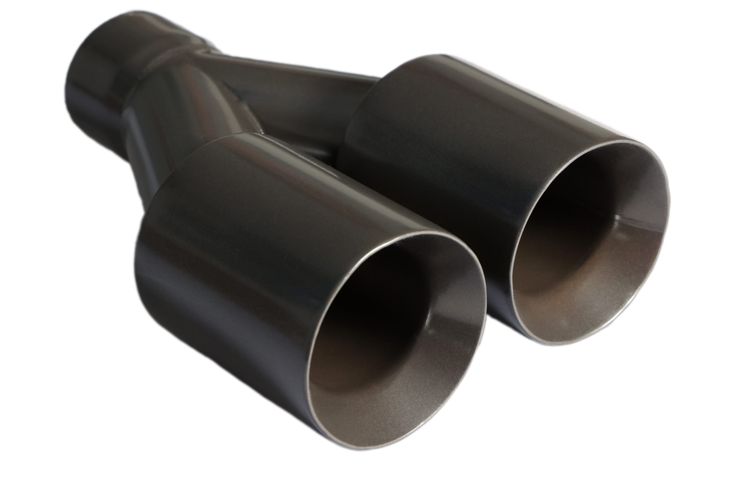 powder coated Gray Exhaust Tip 025-1