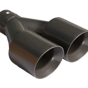 powder coated gray exhaust tip 025