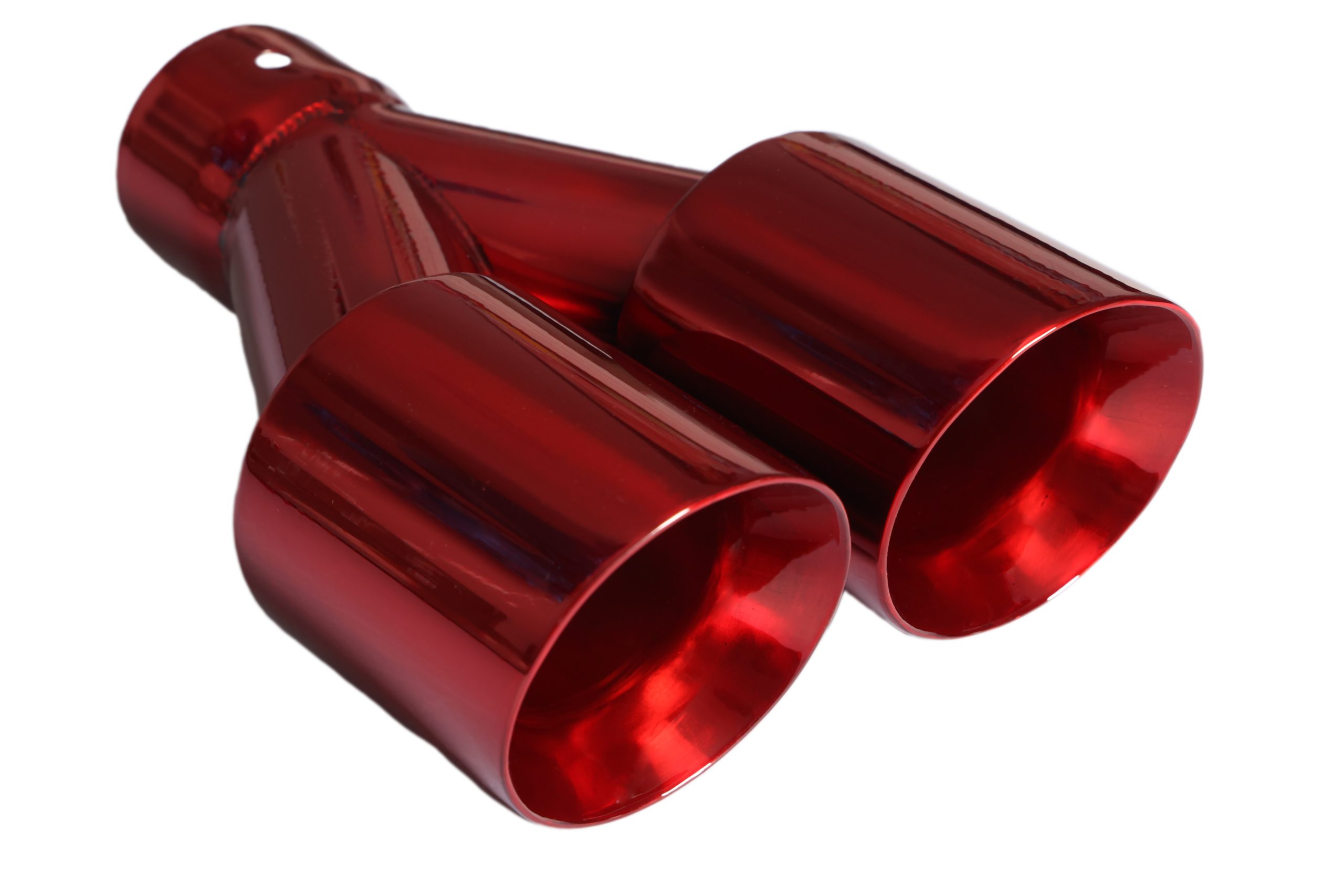 powder coated Red Exhaust Tip 025