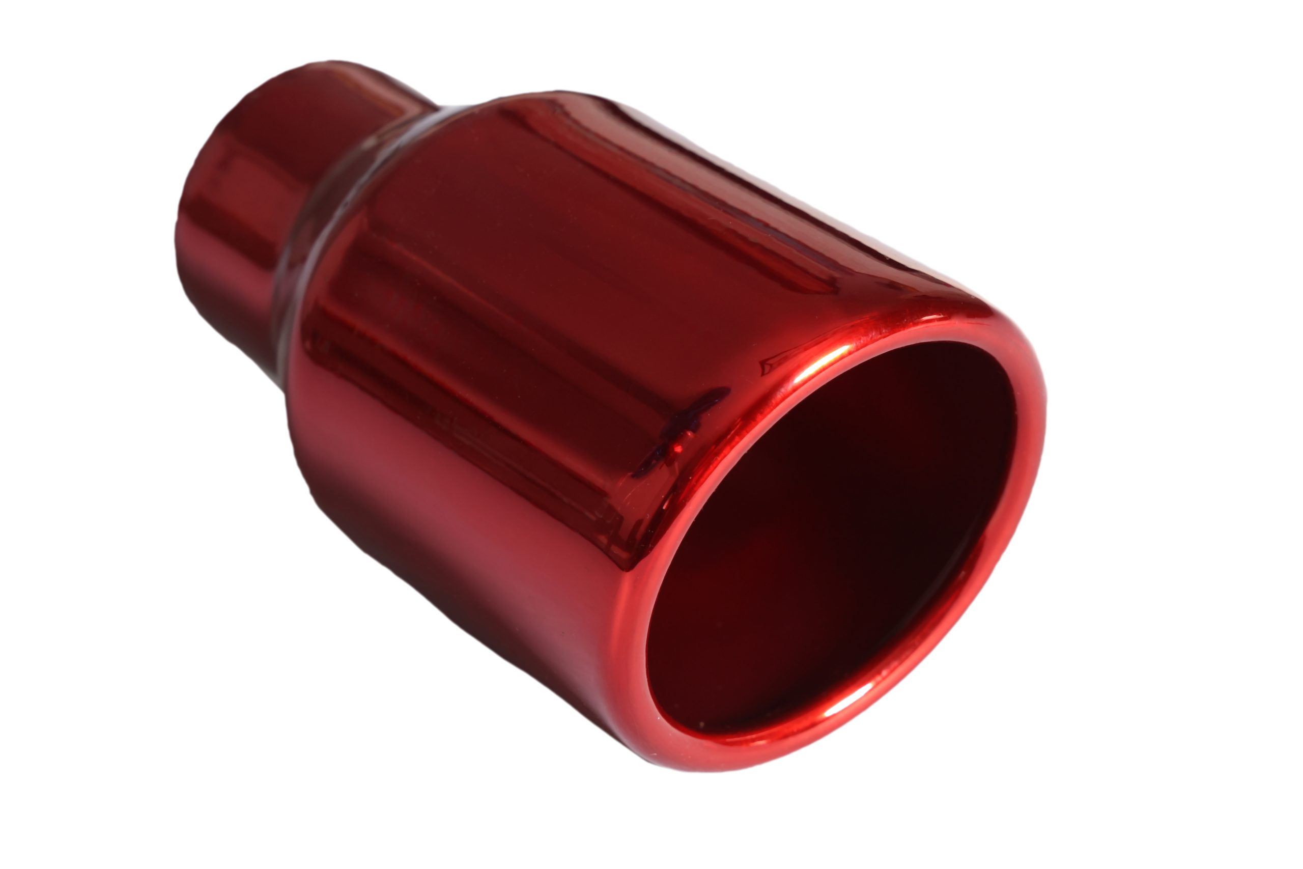 Powder Coat Red Exhaust Tip T-819