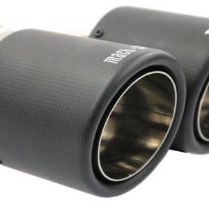 Twin Carbon Fiber Muffler Tip CF02