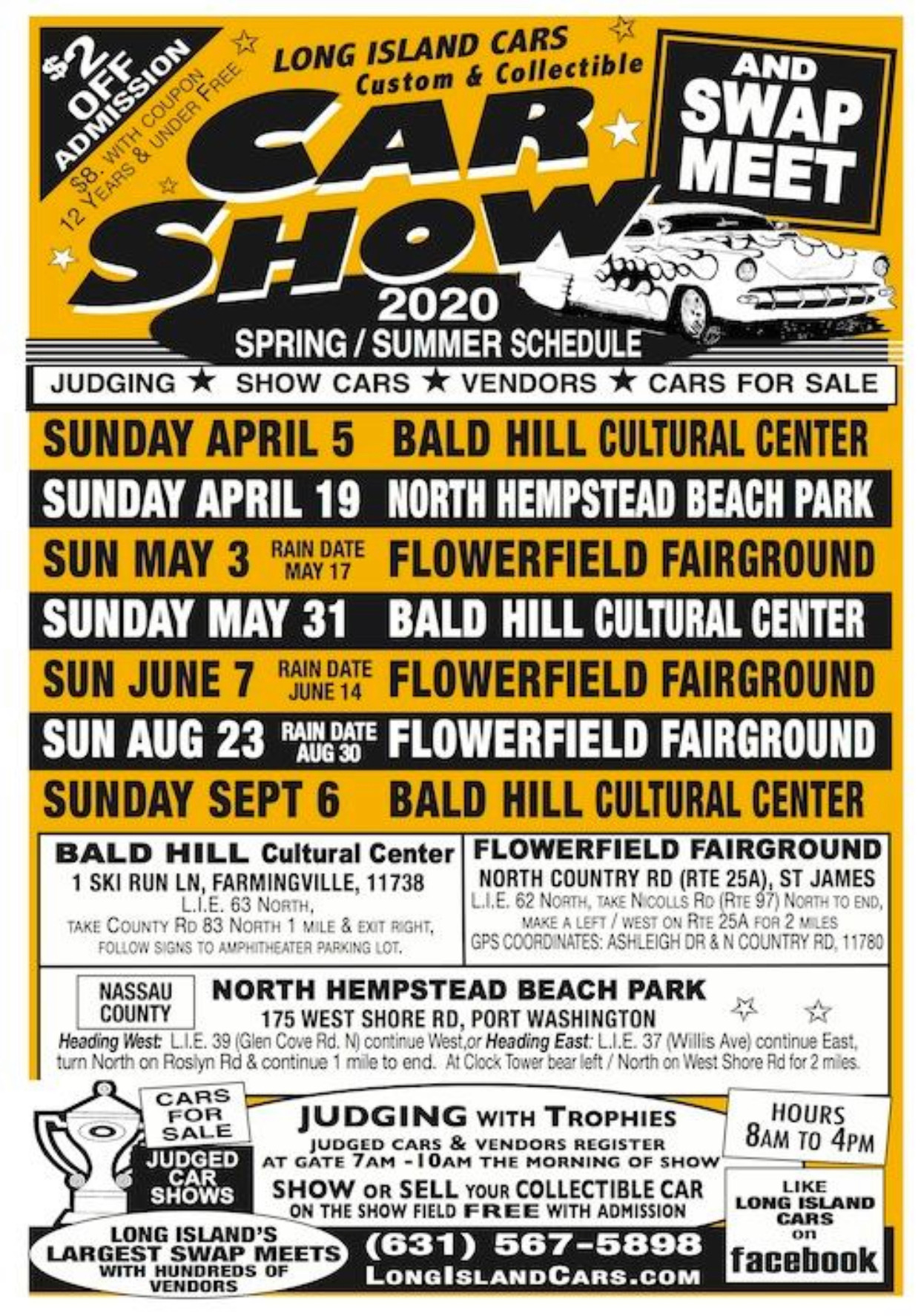 Long Island 2020 Spring/Summer Car Show Schedule Mach Speed